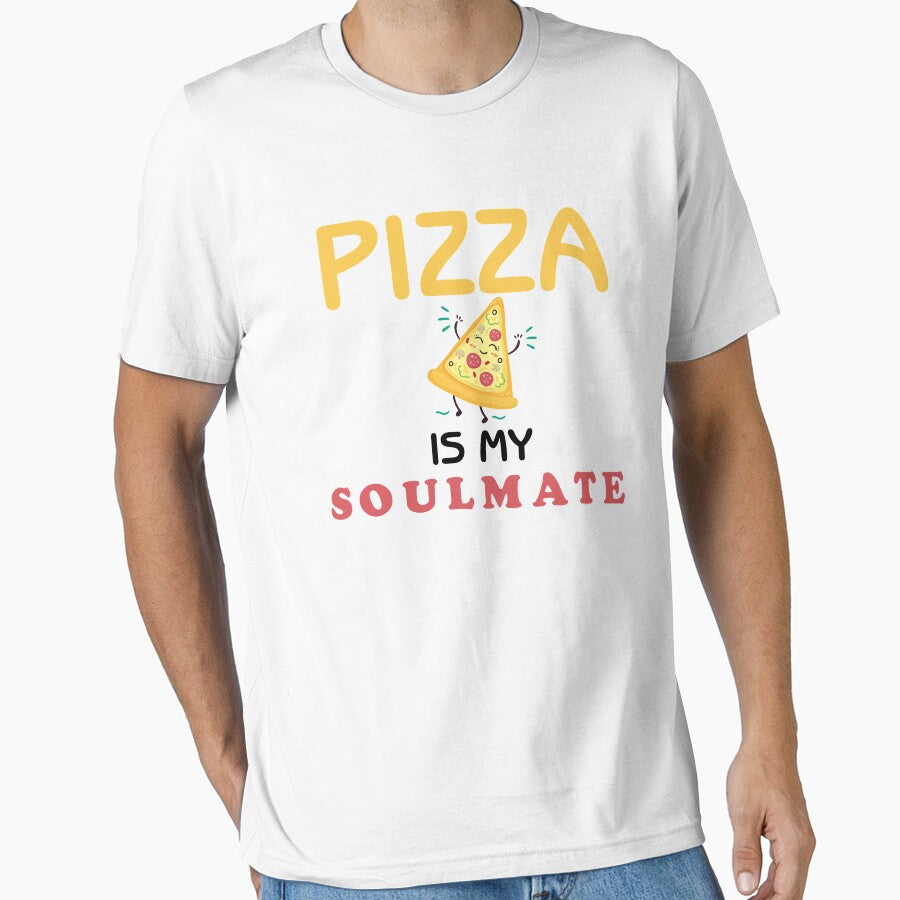 pizza is my soulmate Gift For Girls and kids our anyone love pizza T-Shirt Essential T-Shirt