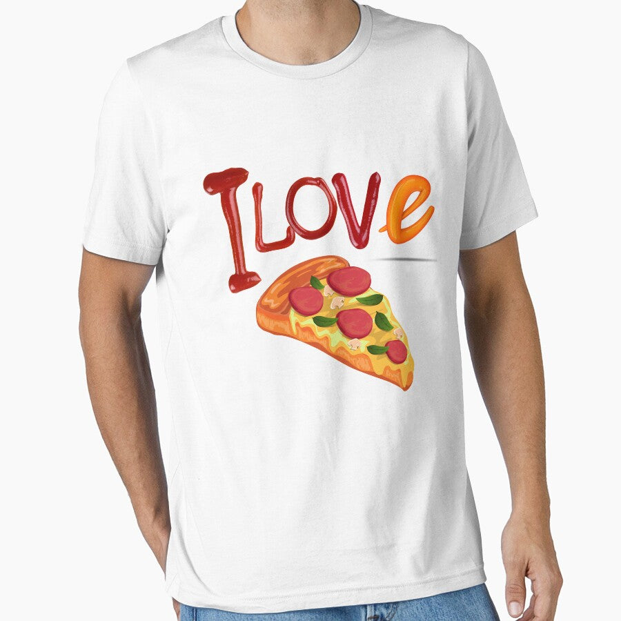 funny I love pezza day hot pezza cool pezza Essential T-Shirt