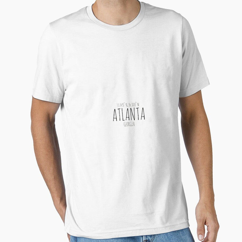 Atlanta, Georgia Coordinates Essential T-Shirt