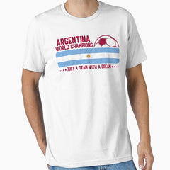 Argentina Football Team for Football Lovers and Soccer Fans Essential T-Shirt