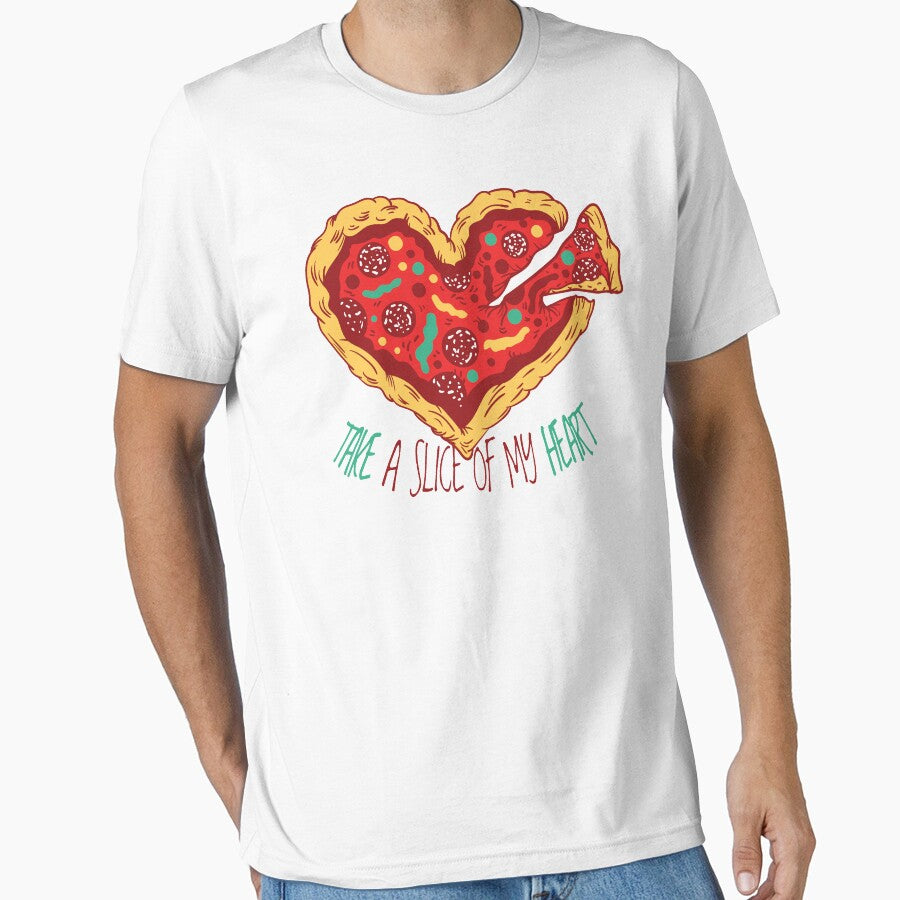 Take a slice of my heart pizza Essential T-Shirt