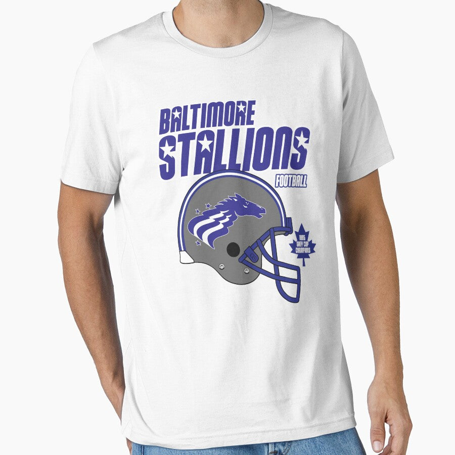 Baltimore Stallions Football Essential T-Shirt