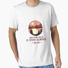 Adventure Awaits In Every Campsite Camp Essential T Shirt