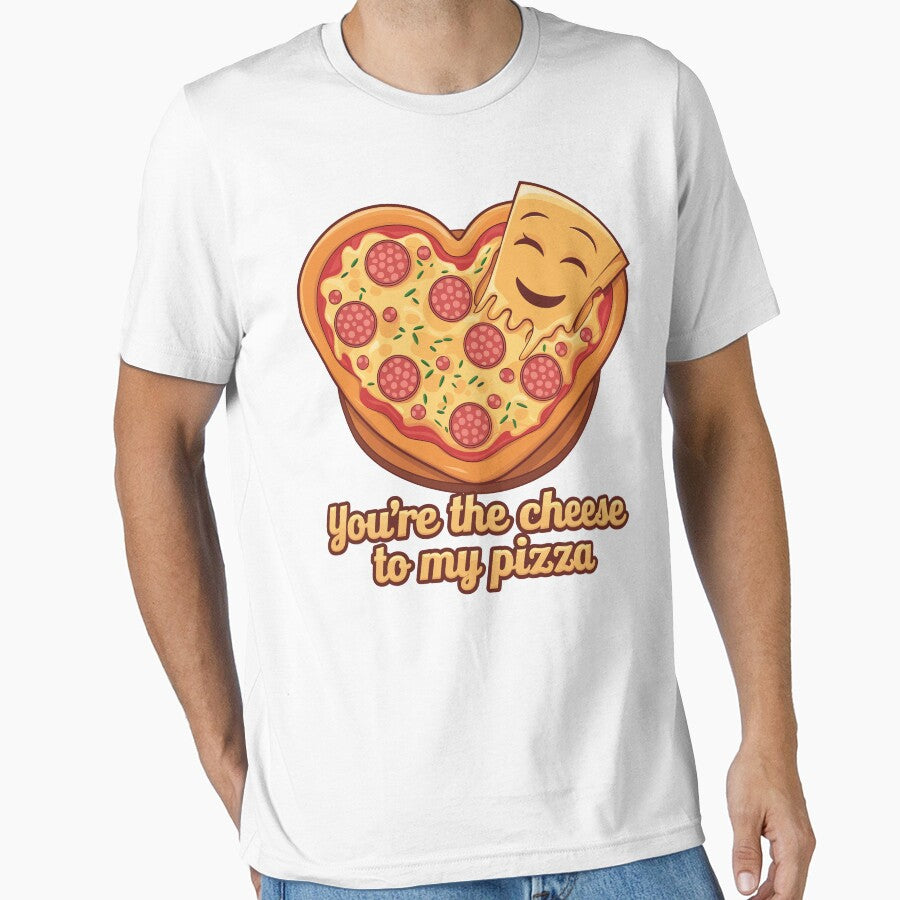 Youre The Cheese to My Pizza Valentines day Funny Essential T-Shirt