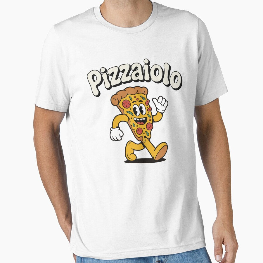Cheerful Pizza Pizzaiolo Essential T Shirt