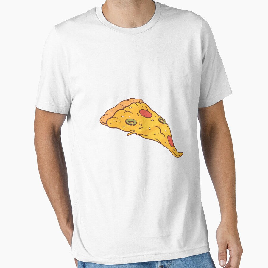 I Just Want To Eat Pizza And Watch Horror Movies Essential T-Shirt
