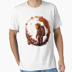 Adventure Awaits Astronaut In Space Essential T Shirt