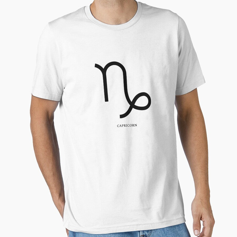 Zodiac Sign Goat Latin Capricorn Essential T-Shirt