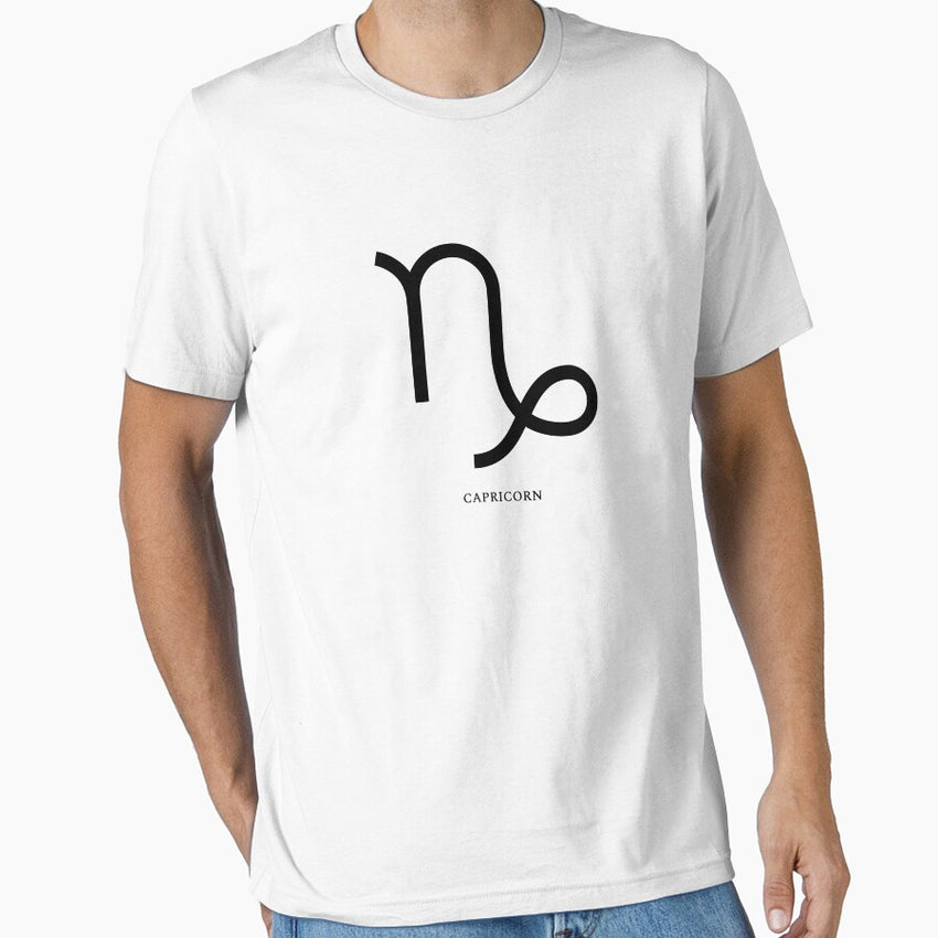 Zodiac Sign Goat Latin Capricorn Essential T-Shirt