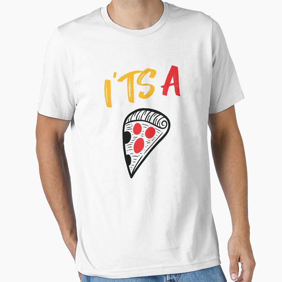 Its A Pizza Funny Pizza Gifts Funny Tshirts Essential T-Shirt