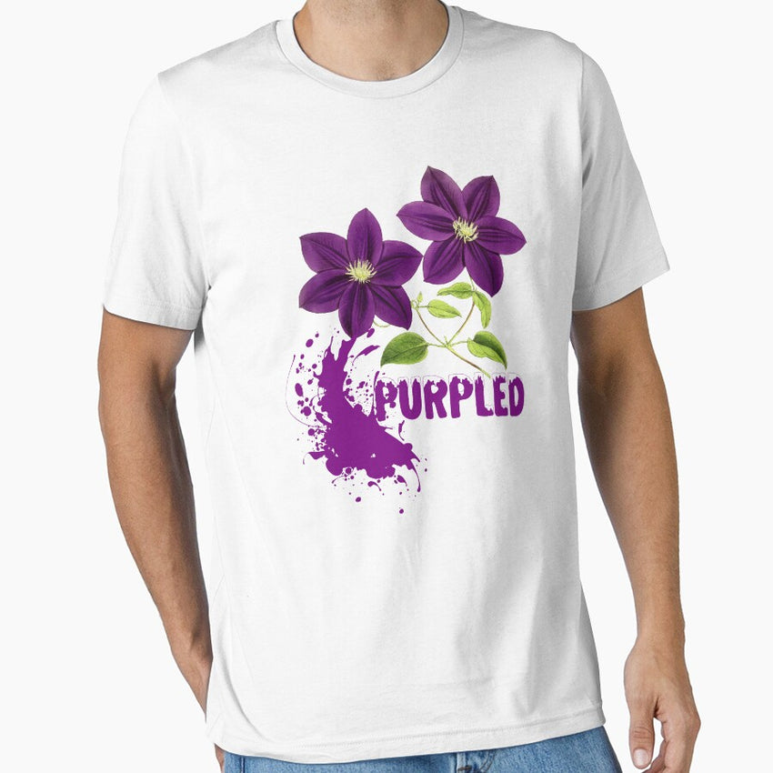 Beautiful Purple Flowers. Flowers Lover Essential T-Shirt