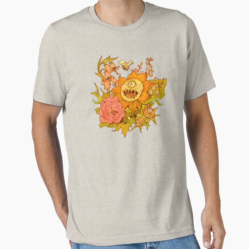 Happy Evil Floral Essential T-Shirt
