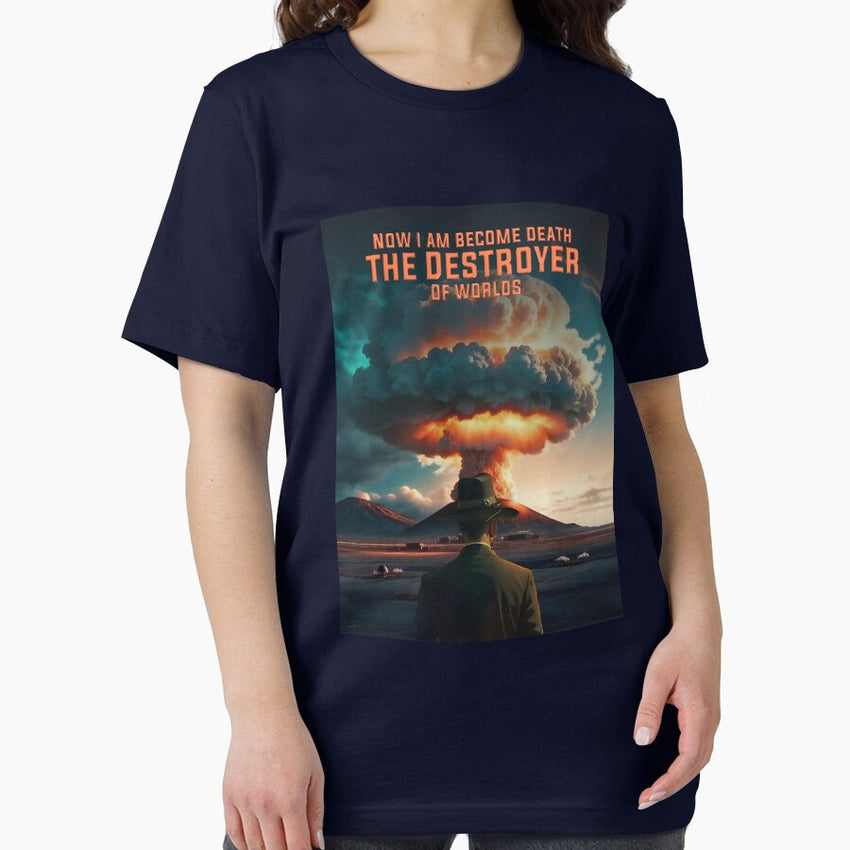 Barbenheimer Now I Am Become Death Destroyer Of The Worlds Essential T Shirt