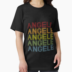 Angele Name T Shirt - Angele Vintage Retro Angele Name Gift Item Tee Essential T-Shirt
