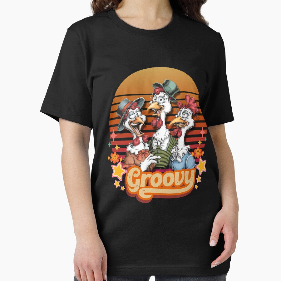 Funny Groovy Chicken Essential T Shirt