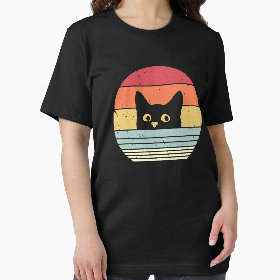 Cat Product. Retro Style Print Essential T-Shirt