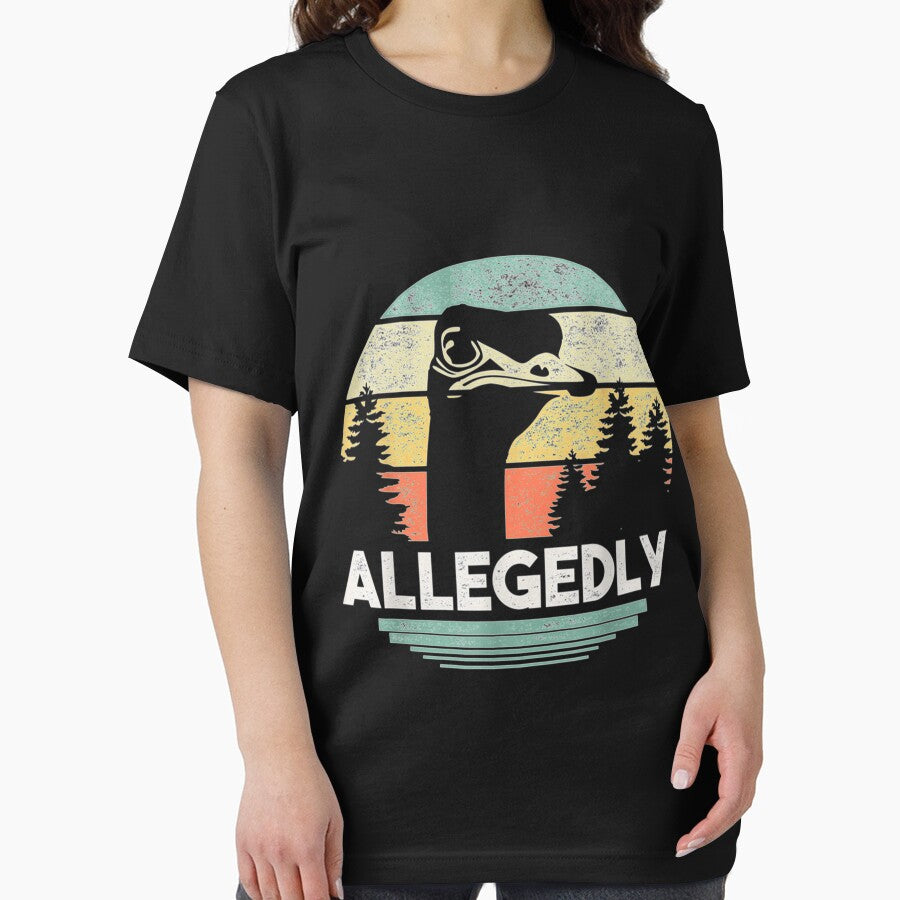 Letterkenny Allegedly Ostrich Funny Bird Design Classsic Essential T Shirt