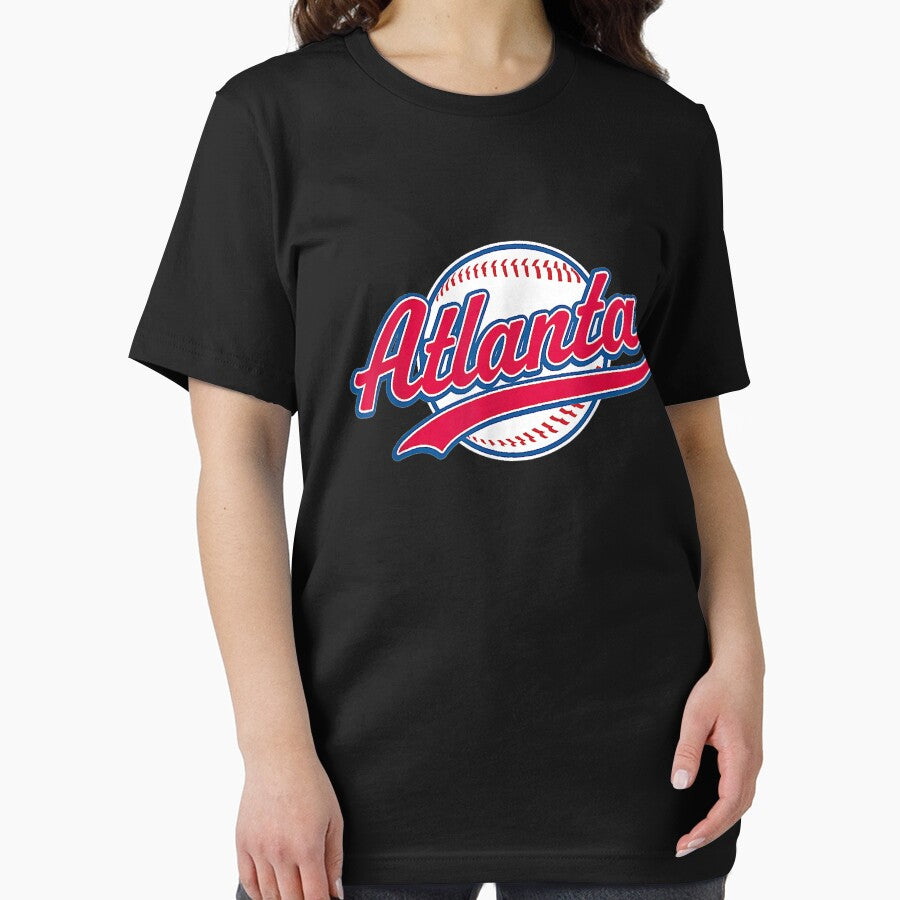 Atlanta Tee Vintage Baseball Throwback Retro Essential T-Shirt
