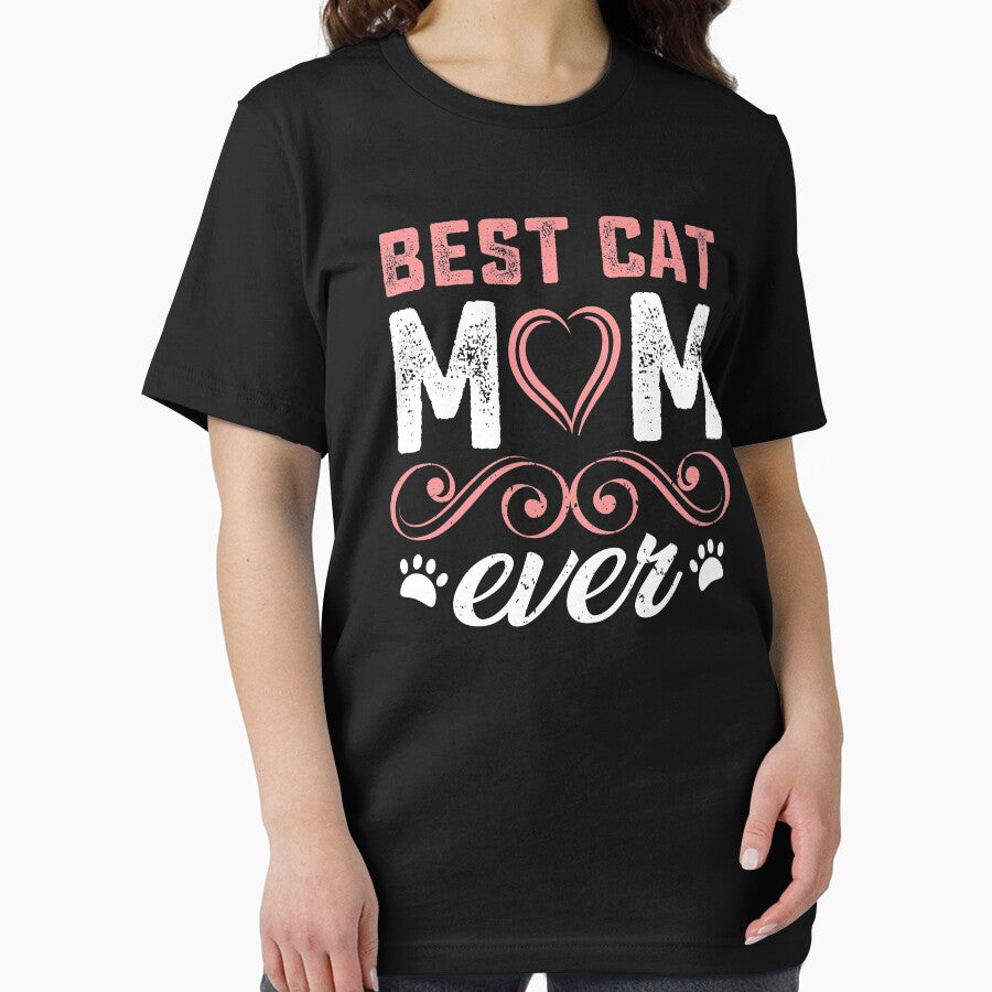 Best Cat Mom Ever, Pet Lover Essential T-Shirt