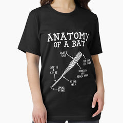 Anatomy Of A Bat Baseball Player Boys Baseball Gear Essential T-Shirt