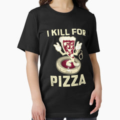 Pizza creature I kill for pizza handcuffs Essential T-Shirt