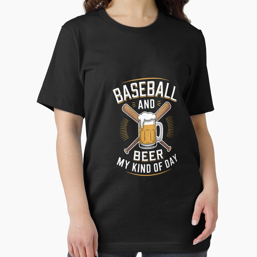 Baseball and Beer My Kind of Day for Sports Lovers Essential T-Shirt