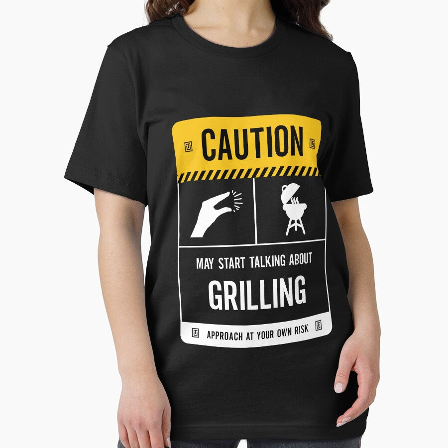 Caution May Start Talking About Grilling Essential T Shirt