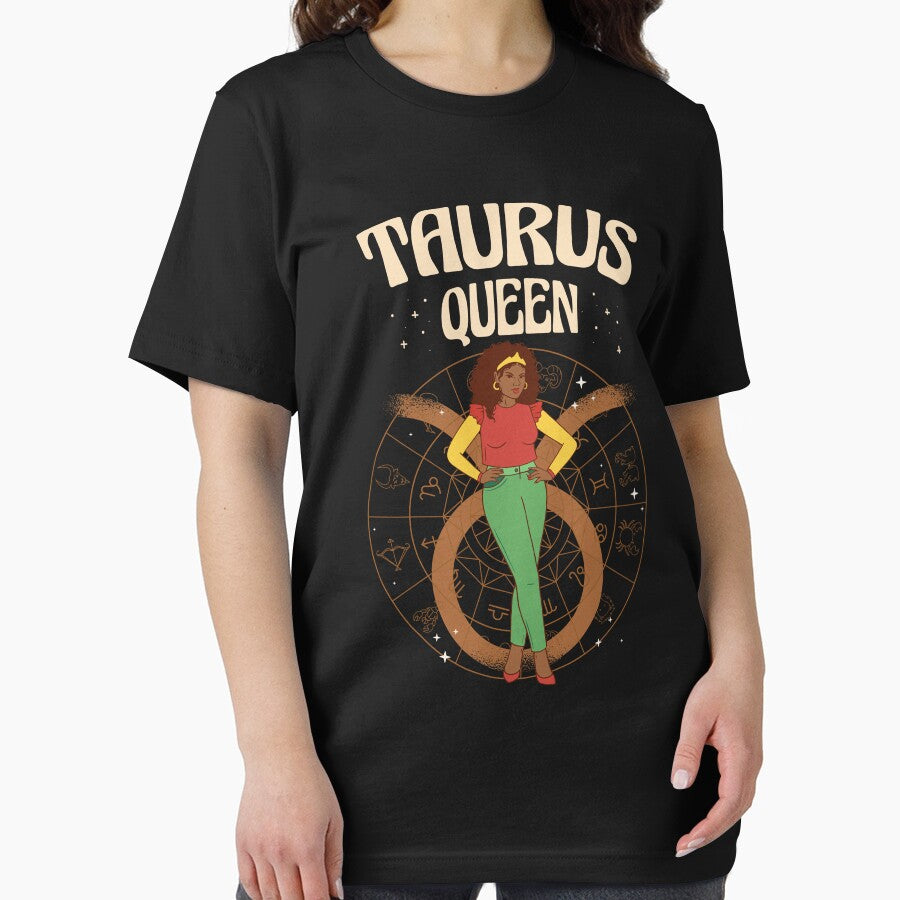 Queen Taurus Girl Zodiac Sign Horoscope Birthday Art Essential T-Shirt