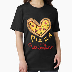 Pizza Love : Pizza Is My Valentine Essential T-Shirt