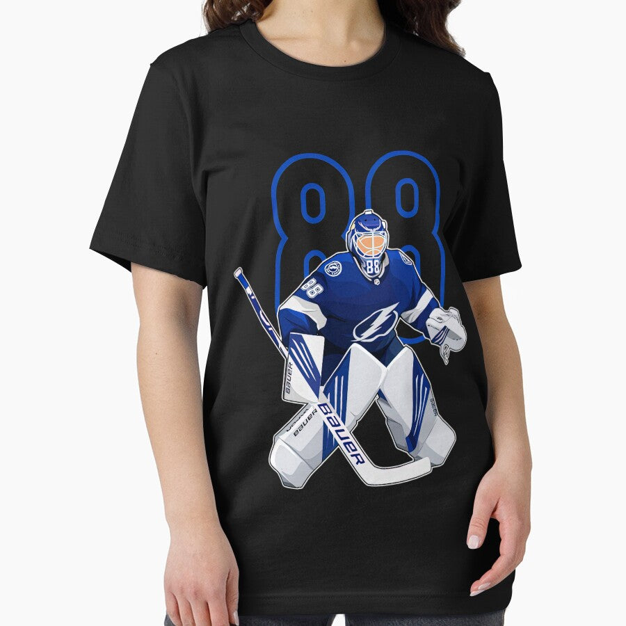 Andrei Vasilevskiy Tampa Bay #88 Number Essential T-Shirt