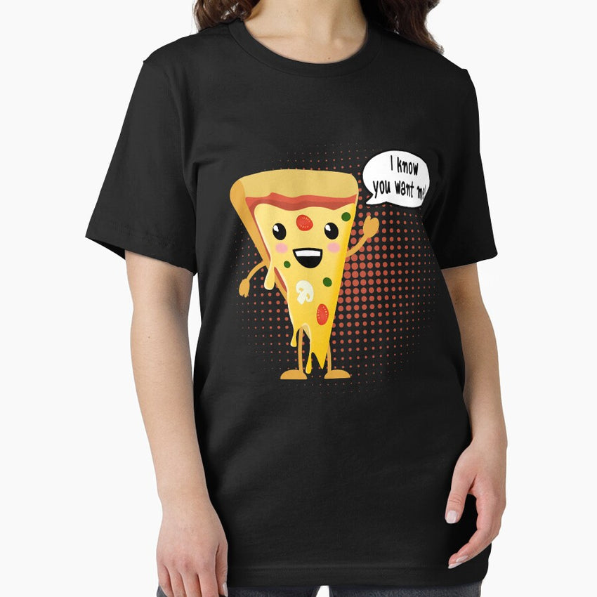 Kawaii Pizza Lover - I Know You Want Me Essential T-Shirt