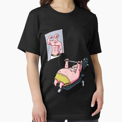 Dragon Ball Fat Majin Buu Gym Fitness Workout Funny Bench Press Classic Essential T-Shirt