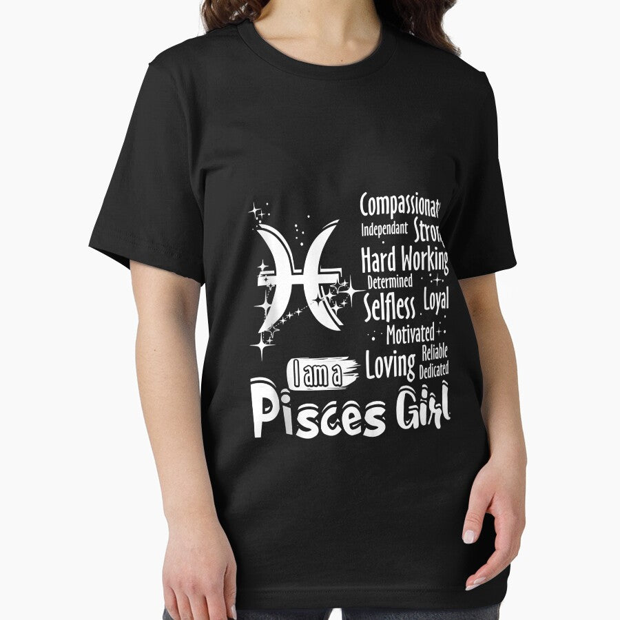 I Am A Pisces Girl Zodiac Sign Women Funny Essential T-Shirt