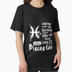 I Am A Pisces Girl Zodiac Sign Women Funny Essential T-Shirt