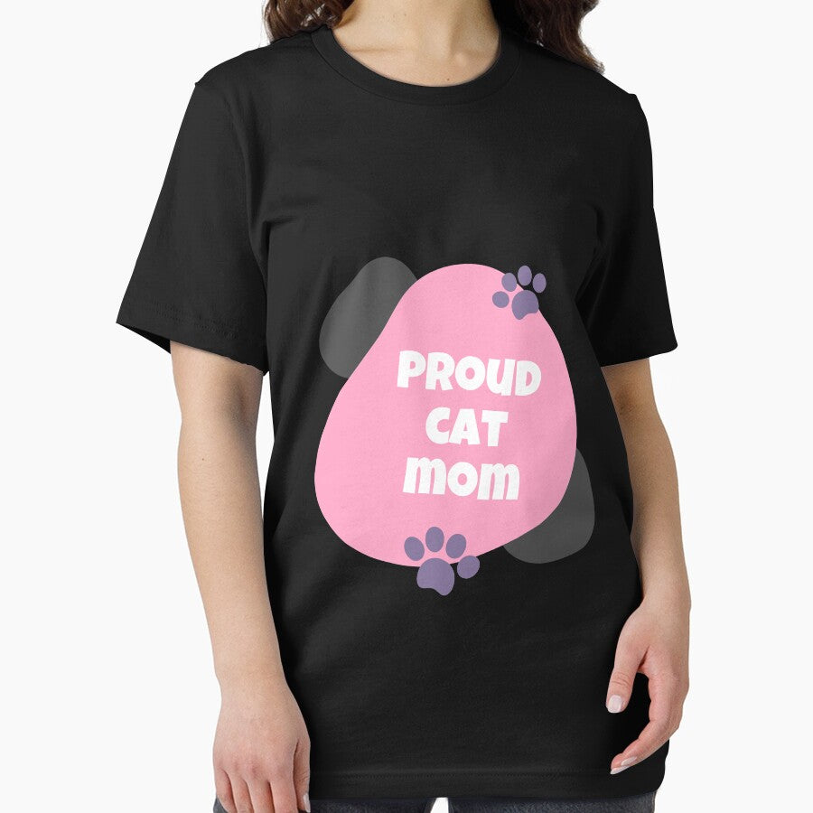 Proud Cat Mom Gift Idea Essential T-Shirt