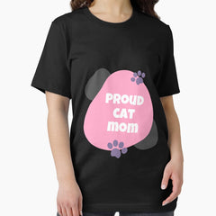 Proud Cat Mom Gift Idea Essential T-Shirt