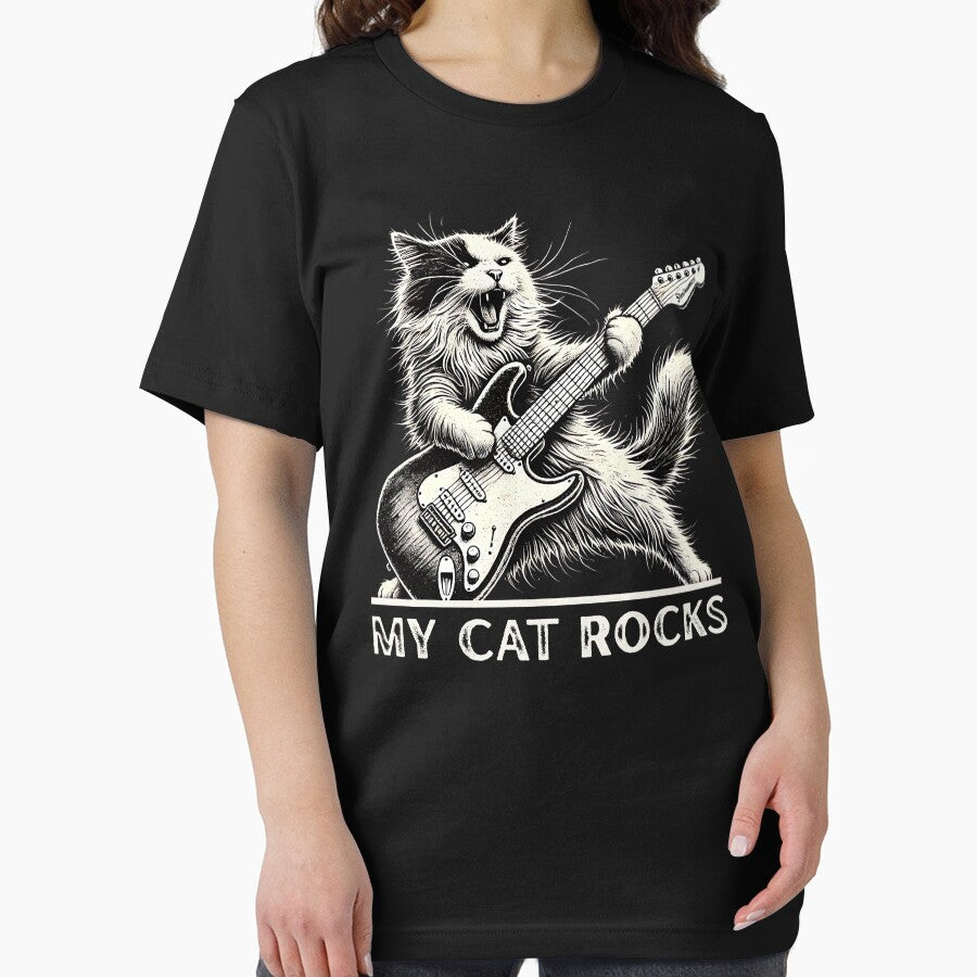 My Cat Rocks Essential T-Shirt
