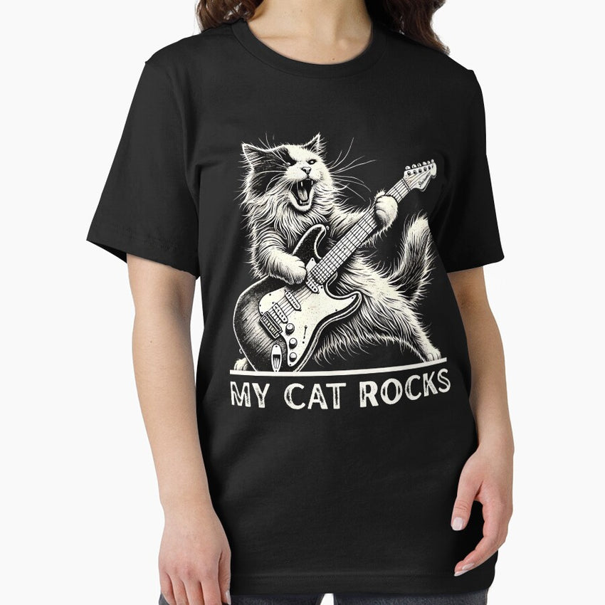 My Cat Rocks Essential T-Shirt