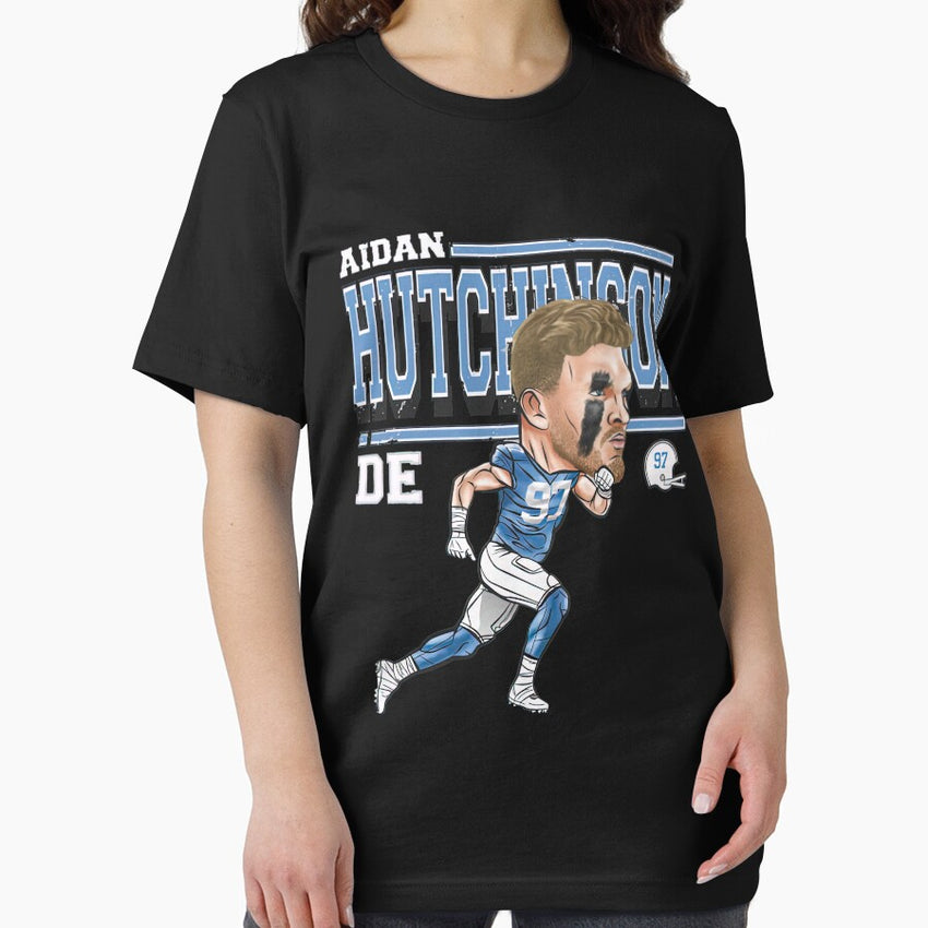 Aidan Hutchinson Detroit Cartoon Essential T-Shirt