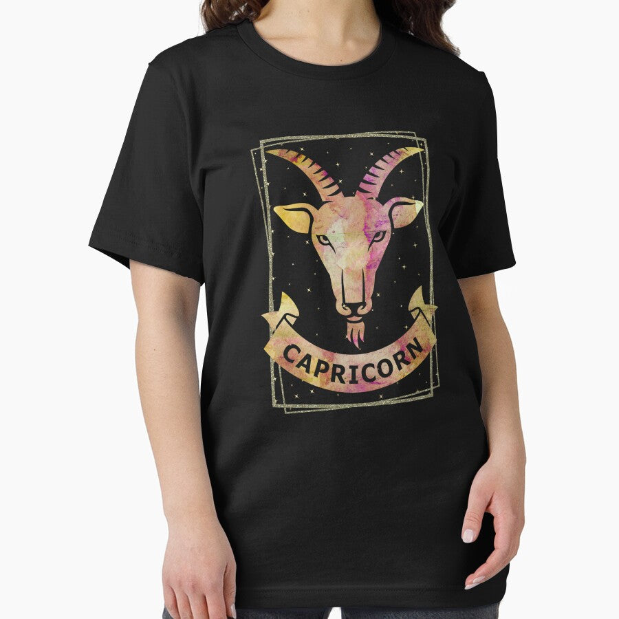 Watercolor Capricorn Zodiac Sign Essential T-Shirt