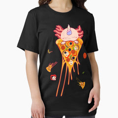Axolotl Unicorn Pizza Essential T-Shirt