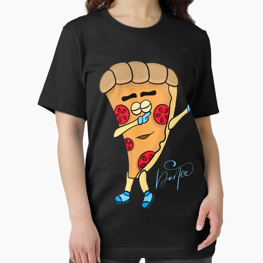 Dabbing Pizza Funny Dance Essential T-Shirt