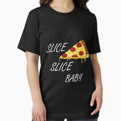 Funny Slice Slice Baby, Pizza Lovers Gift Idea Essential T-Shirt