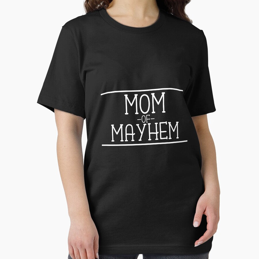 Mom of Mayhem Fitted Essential T-Shirt