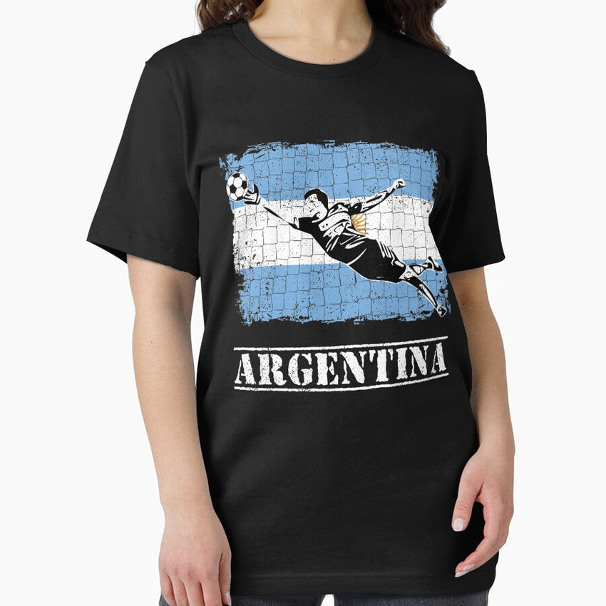 Argentina Soccer Supporter Goalkeeper Shirt Essential T-Shirt