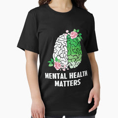 Mental Health Matters Mental Health Matters Brain Flowers Essential T Shirt
