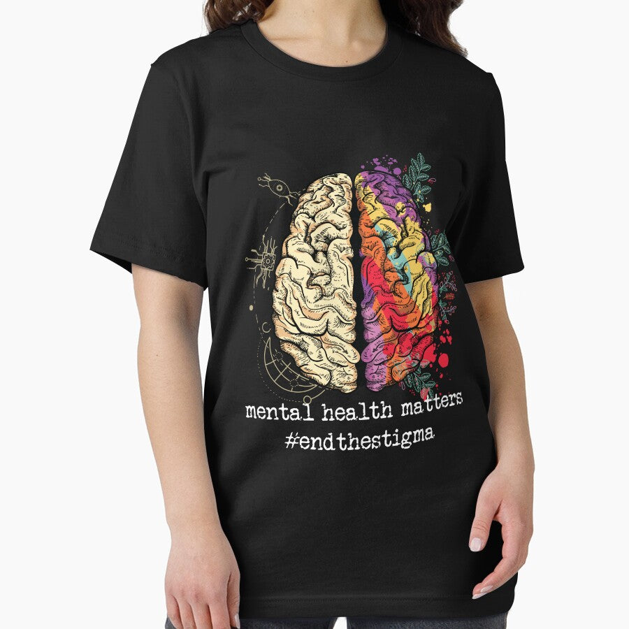 Mental Health Matters End The Stigma Mental Health Gear Essential T Shirt