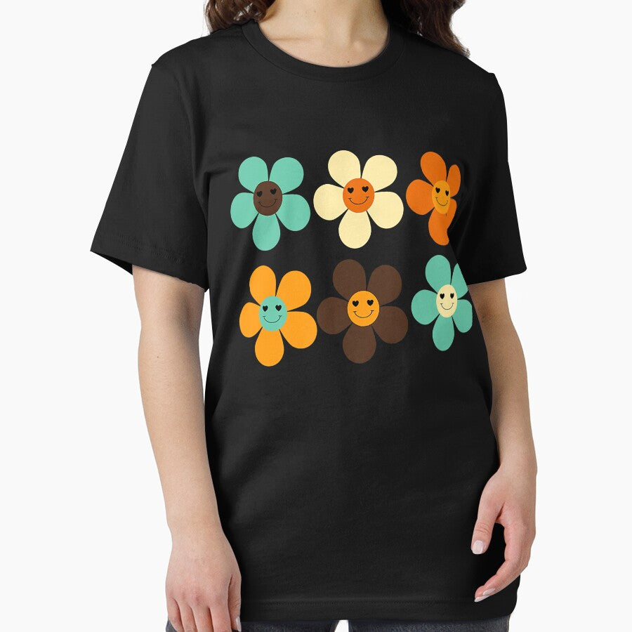 Hippie Retro Flower Power Essential T-Shirt