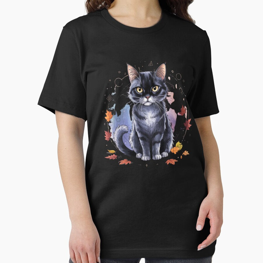 National Black Cat Day Cat Mom Essential T-Shirt