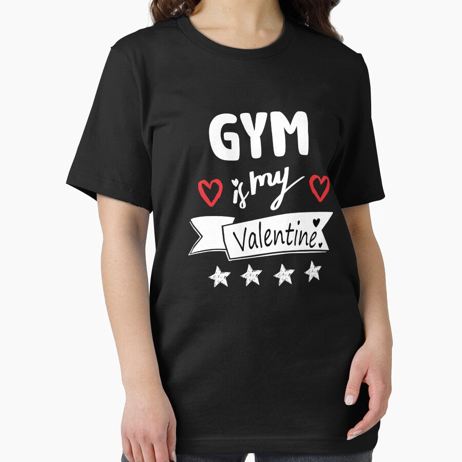 Gym is My Valentine Gifts ideas Valentines Day Essential T-Shirt